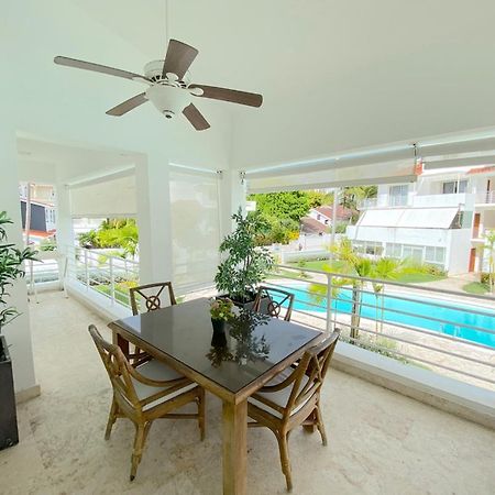 Blue Ocean Beachfront Villas & Apartments - Wifi, Pool, Bbq, Playa Los Corales Punta Cana Eksteriør bilde